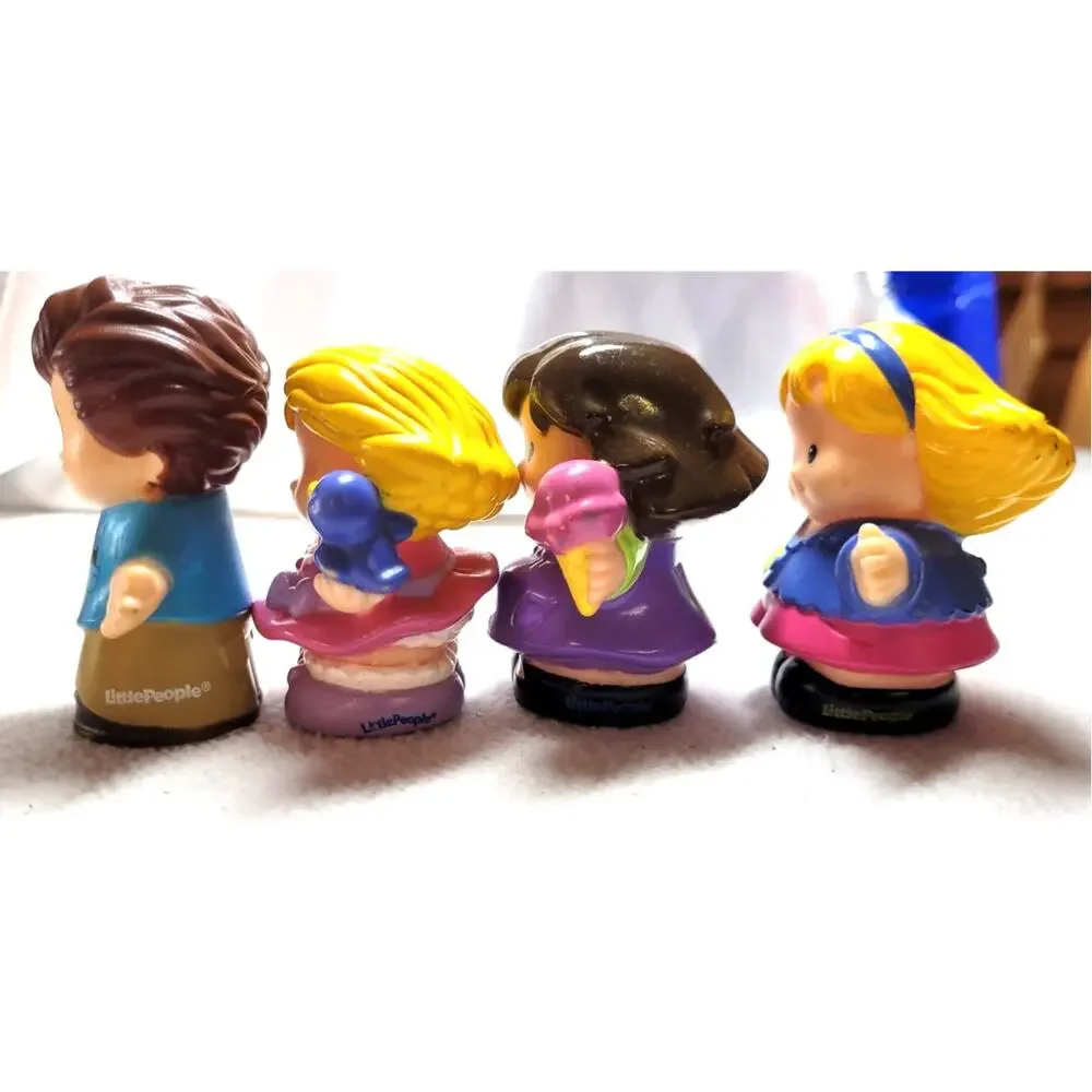 Fisher Price Little People Figures Lot Sweet Sounds Sarah Lynn Dad Pregnant Mom